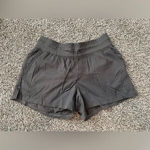The North Face Aphrodite shorts. Dark grey. Size small.